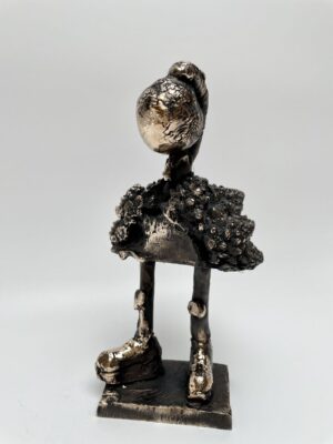 Bronzeskulptur Girl til salg af Charlotte Tønder